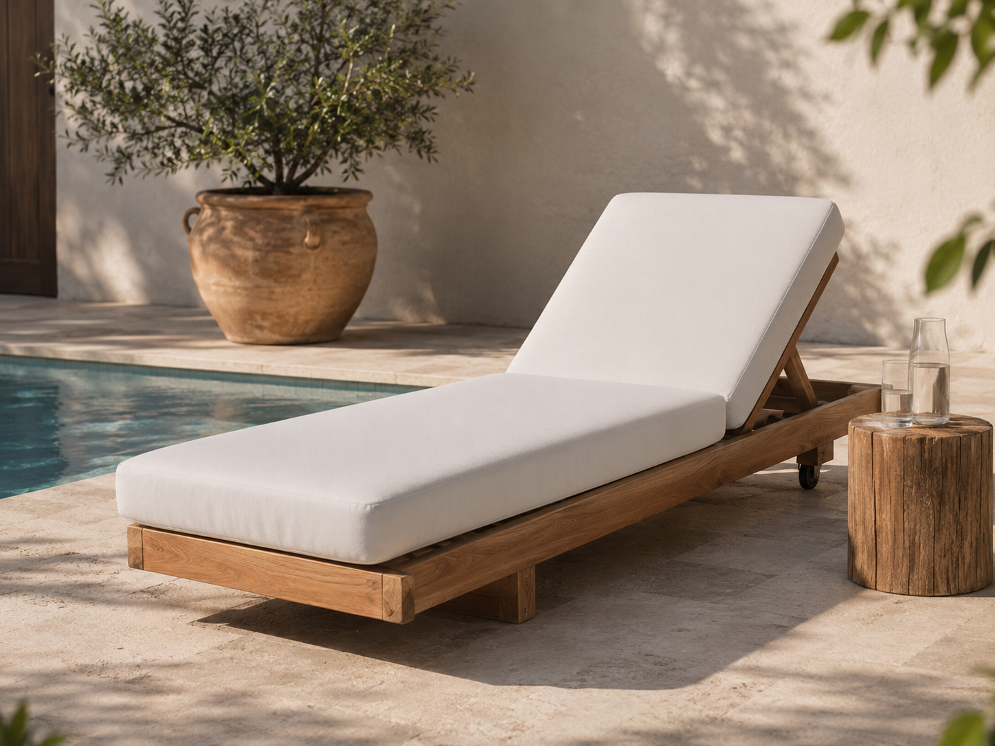 Sunlounger enkel model